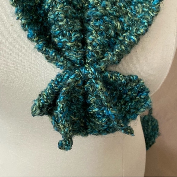 Knit Fuzzy Scarf - Picture 5 of 5